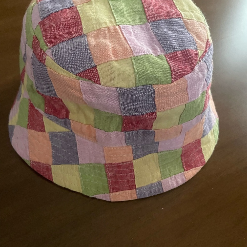 Colorful Patchwork women Bucket Hat
